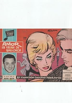 Image du vendeur pour Claro de Luna numero 128: Amor en palma de mallorca (Marino Marini) mis en vente par El Boletin