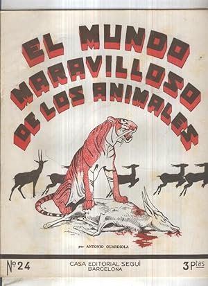 Imagen del vendedor de El mundo maravilloso de los animales numero 24: El castor, el puerco espin y la marmota a la venta por El Boletin