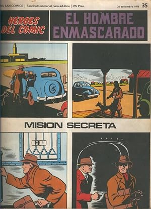 Seller image for El hombre enmascarado de Burulan numero 35: Mision secreta for sale by El Boletin