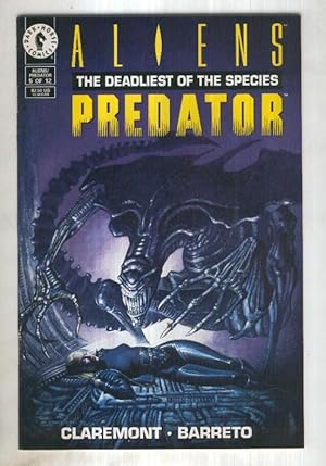 Imagen del vendedor de ALIENS VS PREDATOR: THE DEADLIEST OF THE SPECIES Vol.1: Numero 05 (Dark Horse 1994) a la venta por El Boletin