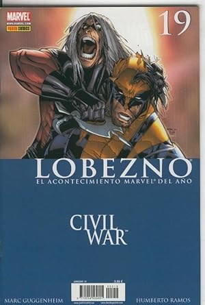 Seller image for Lobezno volumen 3 numero 19: Civil War for sale by El Boletin