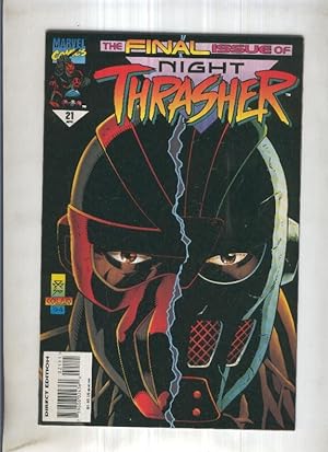 Seller image for NIGHT THRASHER Vol.1 No.21: The Herat of Rage, Conclusion (Marvel 1995) for sale by El Boletin