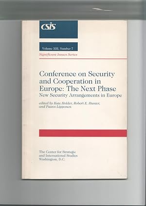 Immagine del venditore per Conference on Security and Cooperation in Europe : The Next Phase venduto da El Boletin