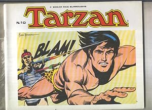 Image du vendeur pour Tarzan numero 10-Tiras diarias del 29.11.71 al 29.7.72 mis en vente par El Boletin