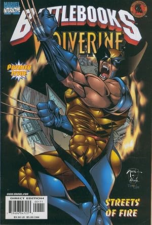 Imagen del vendedor de WOLVERINE BATTLEBOOK: Streets of Fire, (With Battle-Card) a la venta por El Boletin