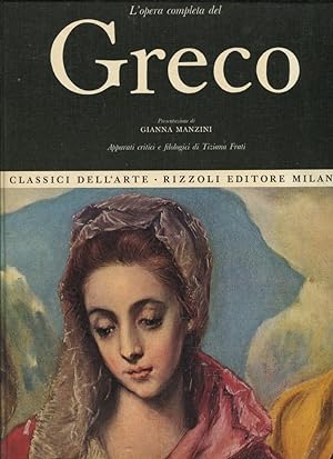 Seller image for Classici dell,arte Rizzoli numero 035: Greco for sale by El Boletin