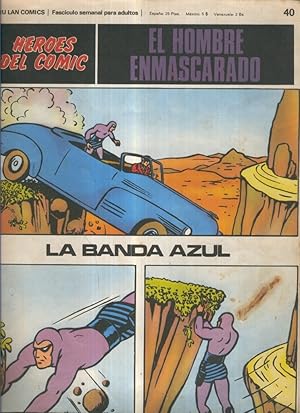 Seller image for El hombre enmascarado de Burulan numero 40: La banda azul for sale by El Boletin