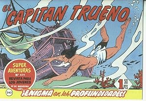 Seller image for El Capitan trueno facsimil numero 242: Enigma en las profundidades for sale by El Boletin