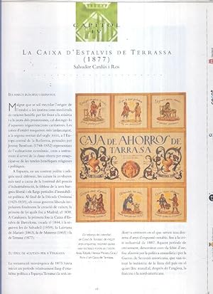 Seller image for Terrassa capitol IV: La caixa d,estalvis de Terrassa (1877) for sale by El Boletin