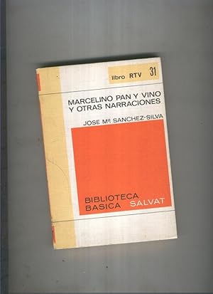 Imagen del vendedor de Biblioteca Basica Salvat libro RTV numero 031:Marcelino pan y vino y otras narraciones(numerado 1 en interior cubierta) a la venta por El Boletin
