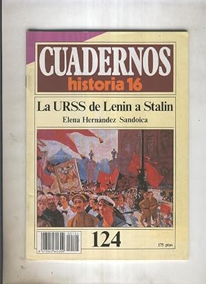 Seller image for Cuadernos Historia 16 numero 124:La URSS de Lenin a Stalin for sale by El Boletin