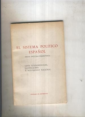 Immagine del venditore per El sistema politico espaol venduto da El Boletin