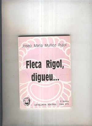 Imagen del vendedor de Fleca Rigol, digueu. a la venta por El Boletin