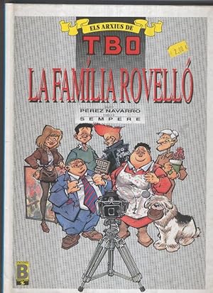 Image du vendeur pour Els Arxius de TBO volumen 3: La familia Rovello (numerado 2 en interior cubierta) mis en vente par El Boletin