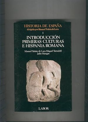 Imagen del vendedor de Historia de Espaa: Introduccion primeras culturas e Hispania a la venta por El Boletin