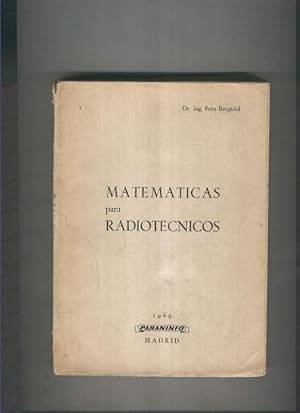 Imagen del vendedor de Matematicas para radiotecnicos a la venta por El Boletin