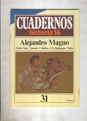 Immagine del venditore per Cuadernos Historia 16 numero 031:Alejandro Magno venduto da El Boletin