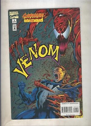 Image du vendeur pour Venom Carnage unsleashed numero 1 (1995) mis en vente par El Boletin
