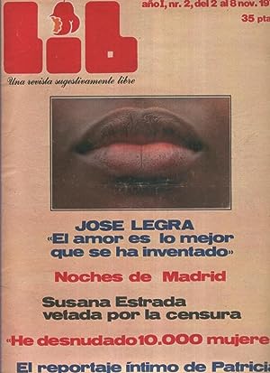 Imagen del vendedor de Lib una revista sugestivamente libre numero 02 (1976) a la venta por El Boletin