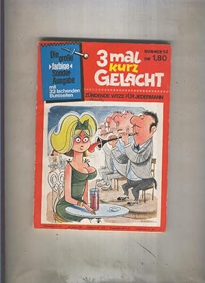 Seller image for 3 mal kurz gelacht numero 14 for sale by El Boletin