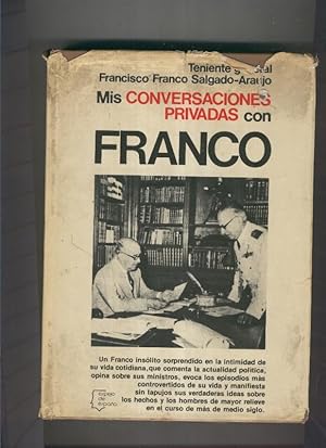 Imagen del vendedor de Mis conversaciones privadas con Franco a la venta por El Boletin