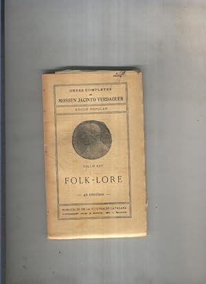 Bild des Verkufers fr Folk-Lore zum Verkauf von El Boletin