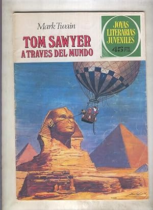 Imagen del vendedor de Joyas Literarias Juveniles numero 024: Tom Sawyer a traves del mundo a la venta por El Boletin