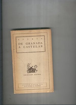 Imagen del vendedor de De Granada a Castelar a la venta por El Boletin