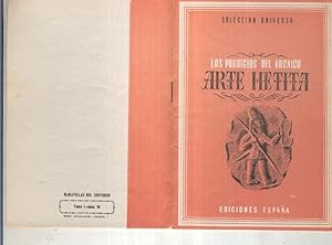 Image du vendeur pour Coleccion Universo tomo 1 numero 16: Los prodigios del arcaico Arte Hetita mis en vente par El Boletin