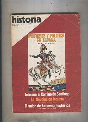 Seller image for Historia 16 numero 002: MIlitares y politica en Espaa for sale by El Boletin