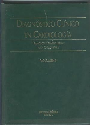 Imagen del vendedor de Diagnostico clinico en Cardiologia volumen I y II a la venta por El Boletin