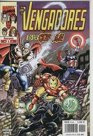 Imagen del vendedor de Los Vengadores volumen 3 numero 21: Ultron limitado, tercera parte a la venta por El Boletin