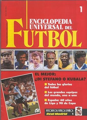 Imagen del vendedor de Enciclopedia Universal del Futbol numero 01 a la venta por El Boletin