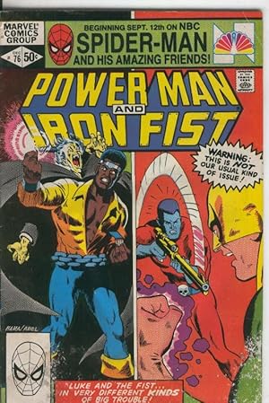 Image du vendeur pour Power Man and Iron Fist numero 076 mis en vente par El Boletin