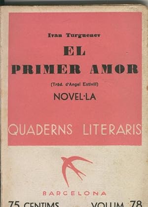 Seller image for El primer amor for sale by El Boletin