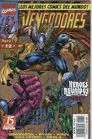 Seller image for Los Vengadores Heroes Reborn numero 12: El fin de la sombra for sale by El Boletin