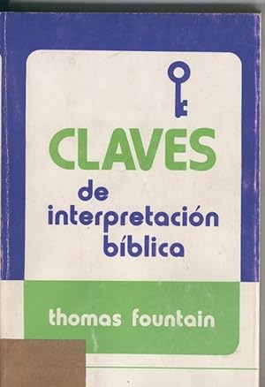 Immagine del venditore per Claves de interpretacion biblica venduto da El Boletin