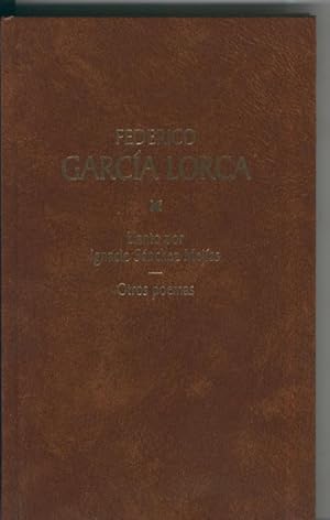 Seller image for Obras completas numero 06: Llanto por Ignacio Sanchez Mejias- Otros poemas for sale by El Boletin