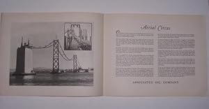 Aerial Circus (Two leaf brochures with a large photographic image of Oakland Bay Bridge under con...