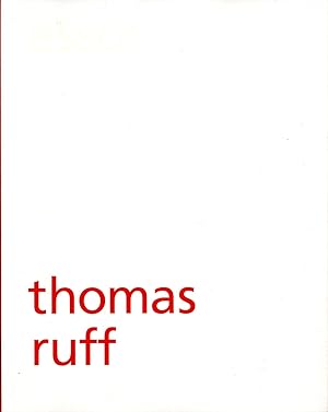 Image du vendeur pour Thomas Ruff (Essor Gallery) mis en vente par Vincent Borrelli, Bookseller