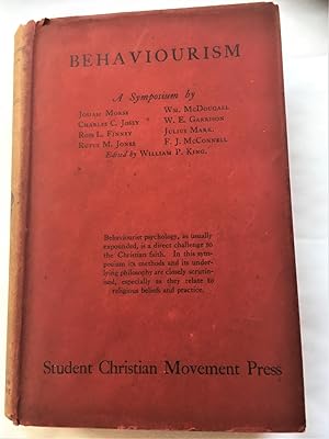 Seller image for BEHAVIOURISM A Symposium by. (8 contributors, see description for details)) for sale by Douglas Books