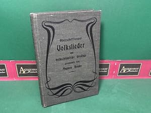 Oberschefflenzer Volkslieder und volkstümliche Gesänge. Niederschrift der Weisen von J. Pommer. M...