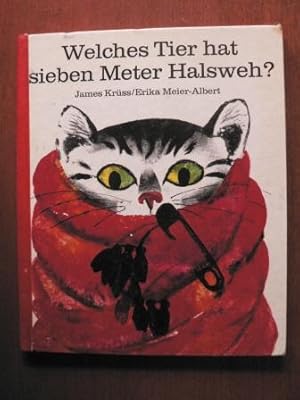 Seller image for Welches Tier hat sieben Meter Halsweh? Ein Rtselbilderbuch for sale by Antiquariat UPP