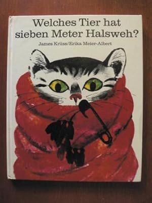 Seller image for Welches Tier hat sieben Meter Halsweh? Ein Rtselbilderbuch for sale by Antiquariat UPP