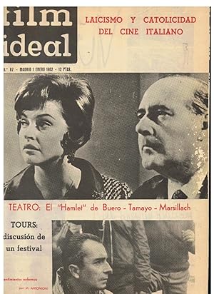 Imagen del vendedor de FILM IDEAL. Un Cine mejor para un Mundo mejor. Ao 1962 Completo. N 87 al 110. a la venta por Librera Torren de Rueda