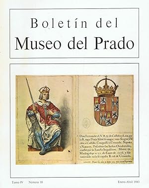 Seller image for BOLETN DEL MUSEO DEL PRADO. Tomo IV. n 10. Enero-abril 1983 for sale by Librera Torren de Rueda