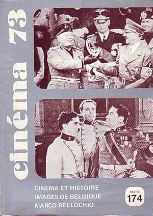 Cinéma 73 N°174 - Cinéma et histoire, Images de Belgique, Marco Bellochio -