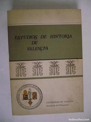 ESTUDIOS DE HISTORIA DE VALENCIA.