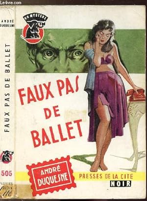 Bild des Verkufers fr FAUX PAS DE BALLET- COLLECTION " UN MYSTERE. " N505 zum Verkauf von Le-Livre
