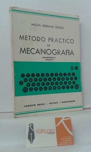 Seller image for MTODO PRCTICO DE MECANOGRAFA for sale by Librera Kattigara